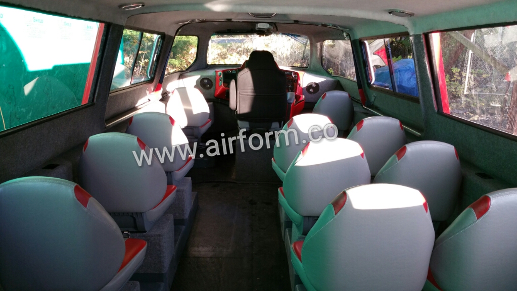 Air Form's AF18 hovercraft interior