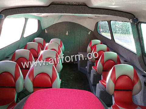 Air Form's AF18 hovercraft cabin
