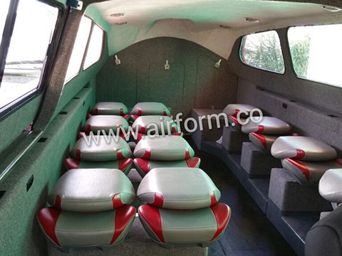 Air Form's AF18 hovercraft cabin