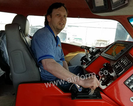 Air Form's AF46 hovercraft cabin