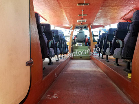 Air Form's AF46 hovercraft cabin